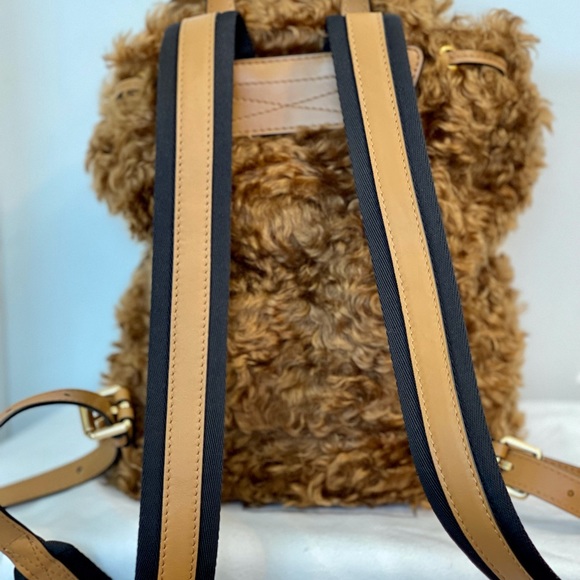 Authentic Moschino Teddy Mohair Backpack main image 12